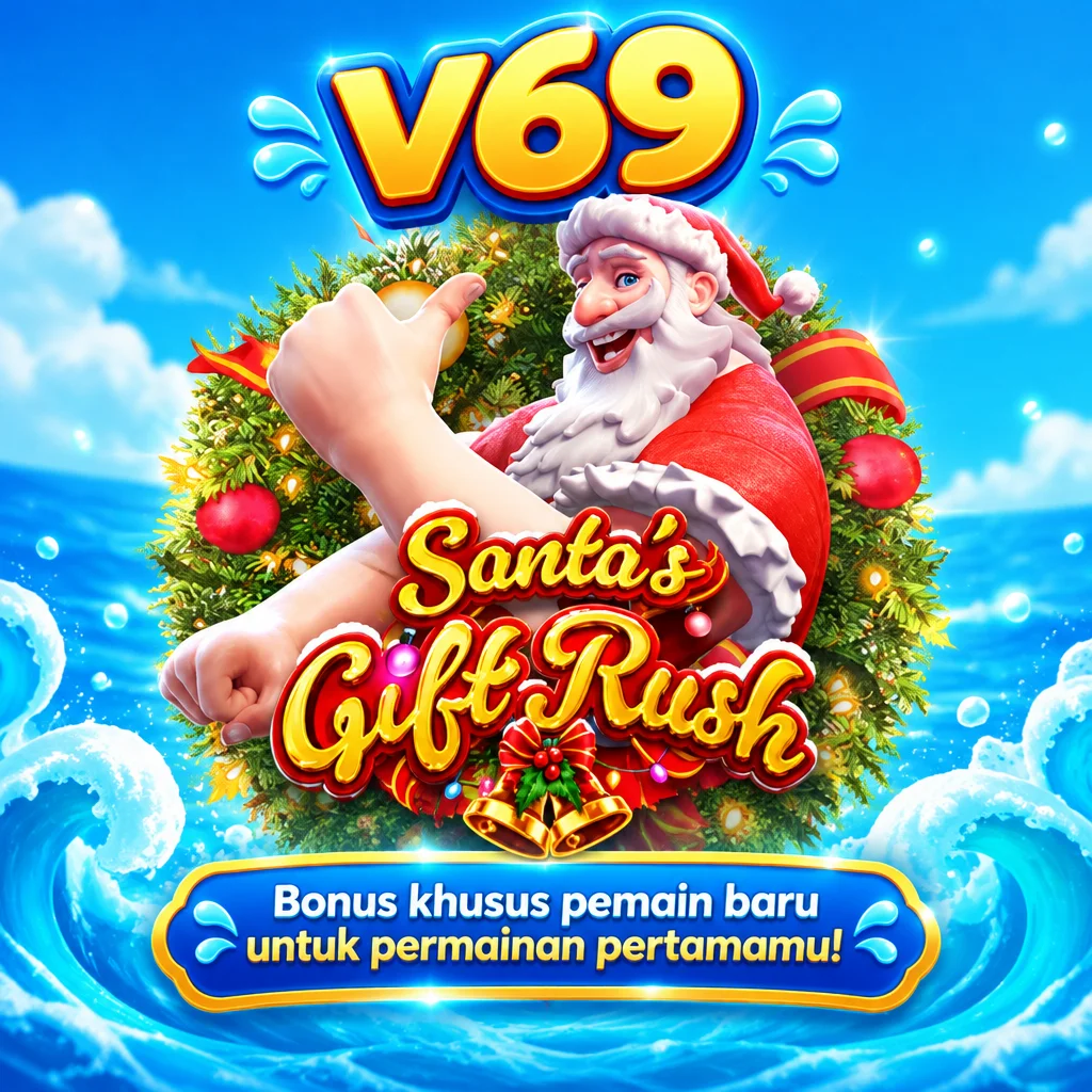 v69 · Santas Gift Rush · Tampilan permainan
